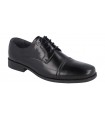Zapatos de vestir en color negro de corte clásico 