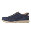 Zapatos de caballero en piel azul marino