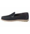 Mocasín en nobuck azul marino de caballero
