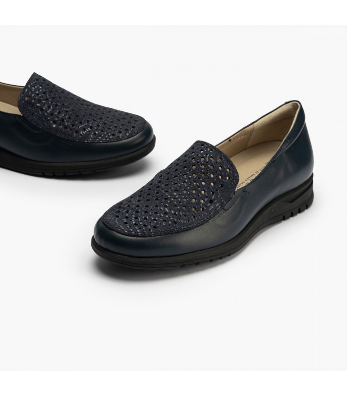 Zapato mocasín confort para mujer