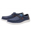 Zapato Hey Dude en azul marino