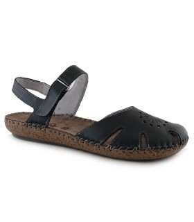 Sandalias en negro de mujer