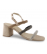 Sandalias en ante nude