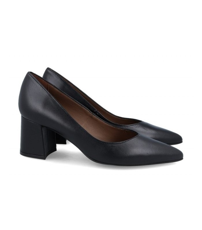 Zapatos en piel negra