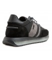 Deportivo de piel para hombre con cordones.
