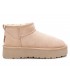 Botas australianas beige con forro de pelo.
