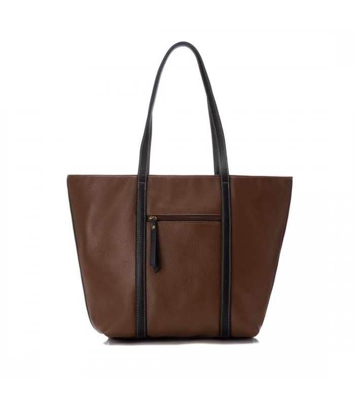Bolso en color camel para mujer.