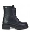 Bota militar de cordones con suela track