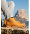 Bota vintage con cordones