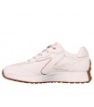 Deportivo Skechers en blanco roto para mujer.