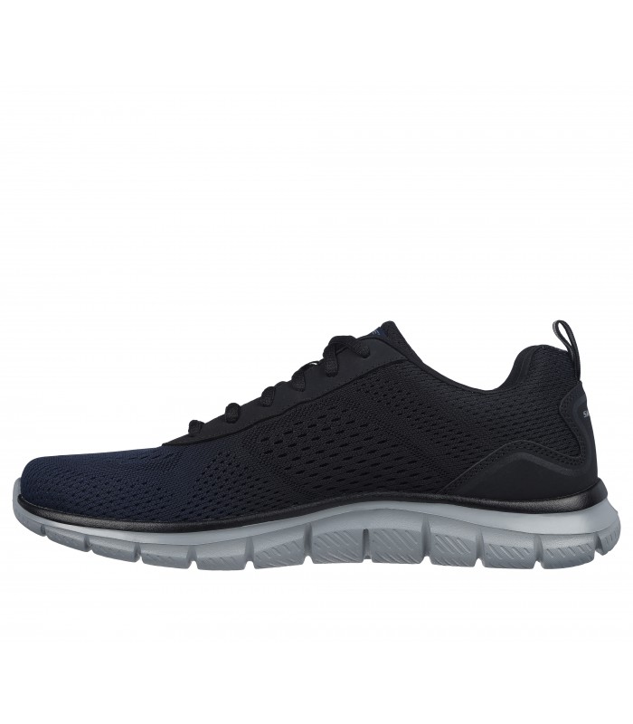 Deportivo Skechers en color negro para hombre con cierre de cordones.