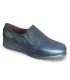 Zapato con piel grabada.