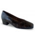 Zapato de corte salón en piel charol