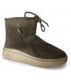 Botas estilo australiano en color verde militar.