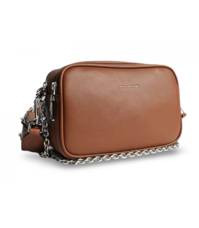 Bolso en color coñac.