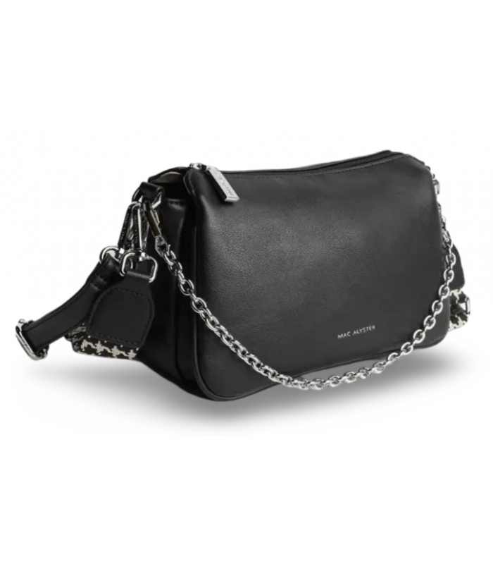 Bolso en color negro.
