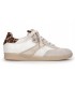 Deportivo blanco con detalles en serraje crudo Weekend 15200