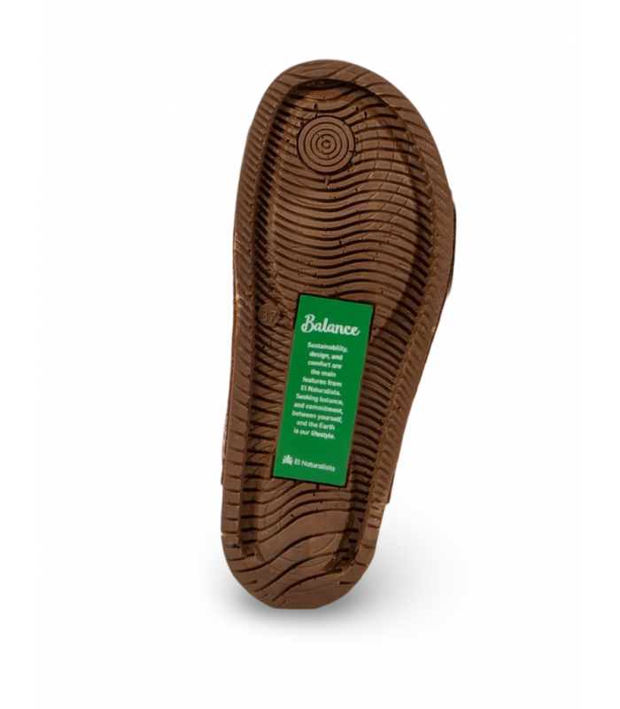 Sandalia de leopardo con hebillas El Naturalista N5797P