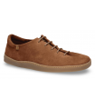 Zapato barefoot de nobuk en color cuero El Naturalista N5911