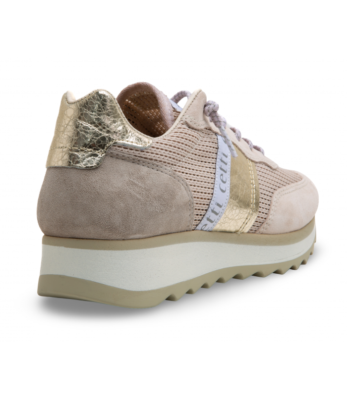Deportivo con micro rejilla beige Cetti 849