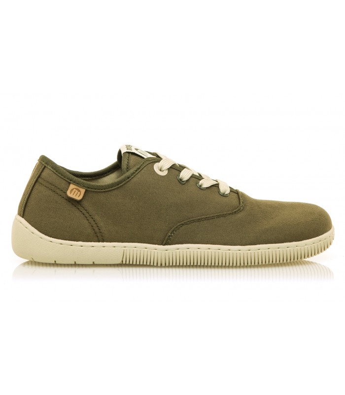 Calzado estilo barefoot en verde caqui Mustang 60849 mujer