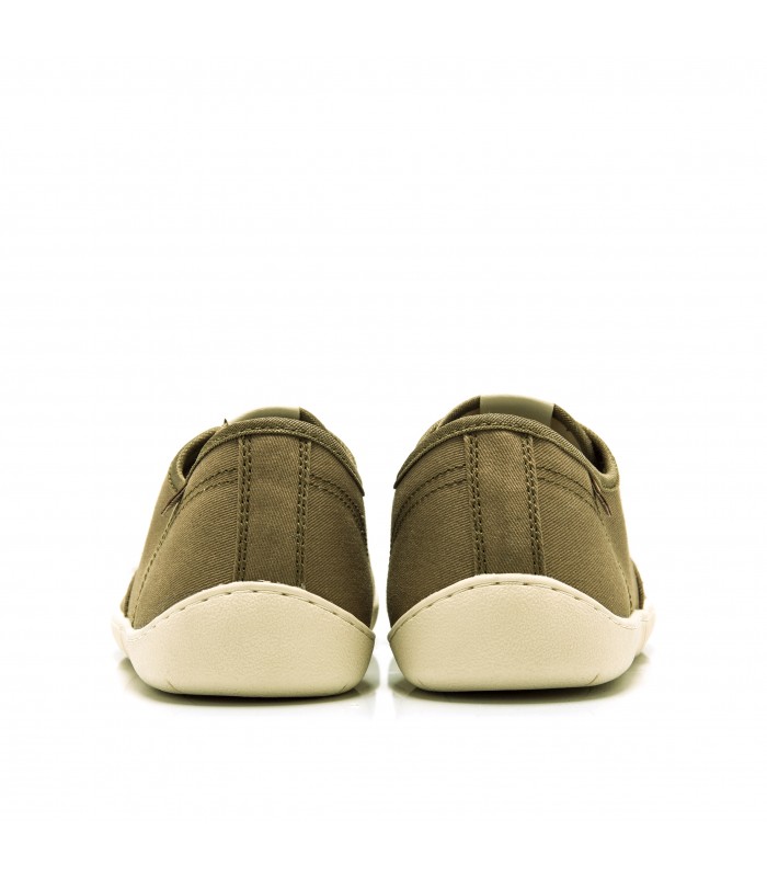 Zapatillas barefoot mujer verde caqui Mustang 60849