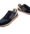 Deportivo retro runner azul Mustang 84467