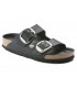 Sandalia Big Buckle negro Birkenstock 1011075 Arizona