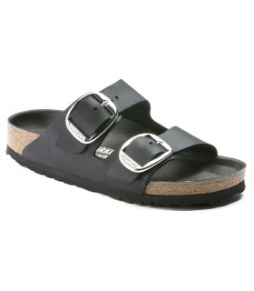 Sandalia Big Buckle negro Birkenstock 1011075 Arizona
