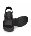 Sandalia plataforma velcro negra Panama Jack NOAH