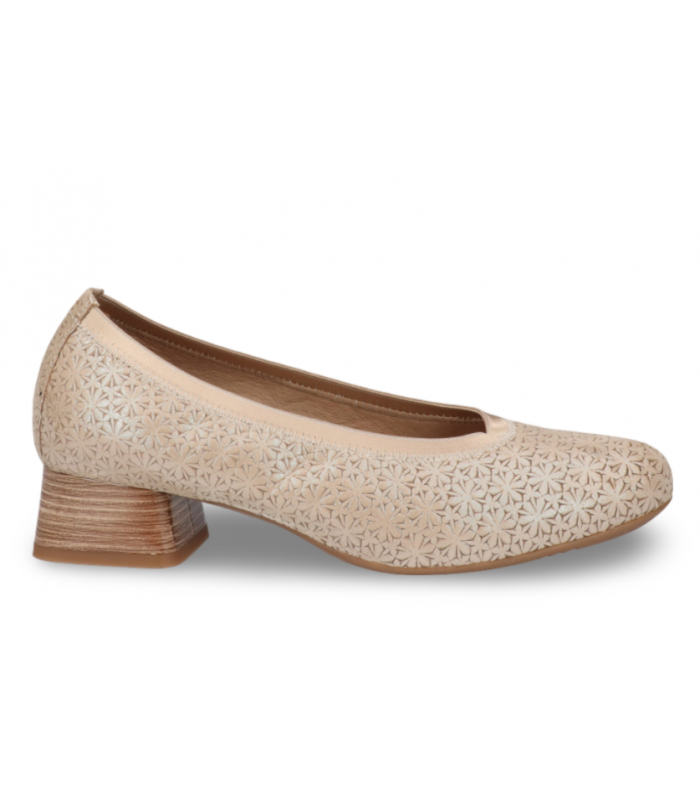 Salones para mujer en beige DChicas 4776