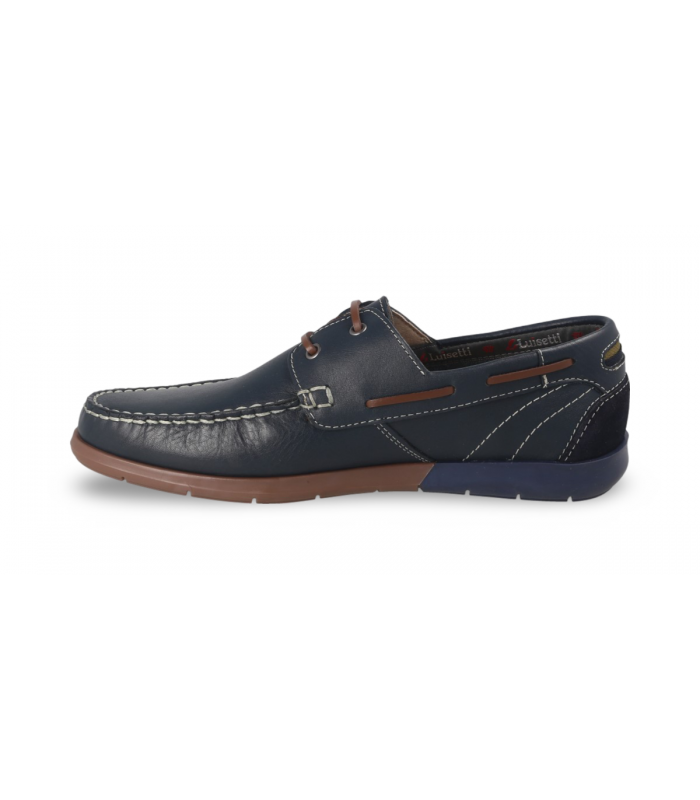 Náutico para hombre en azul marino Luisetti 29304
