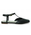 Zapato T negro con cierre hebilla Top3 25370