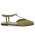 Zapato T beige con cierre hebilla Top3 25370