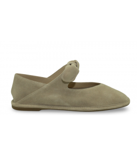 Zapato serraje beige con lazo Top3 SE25328