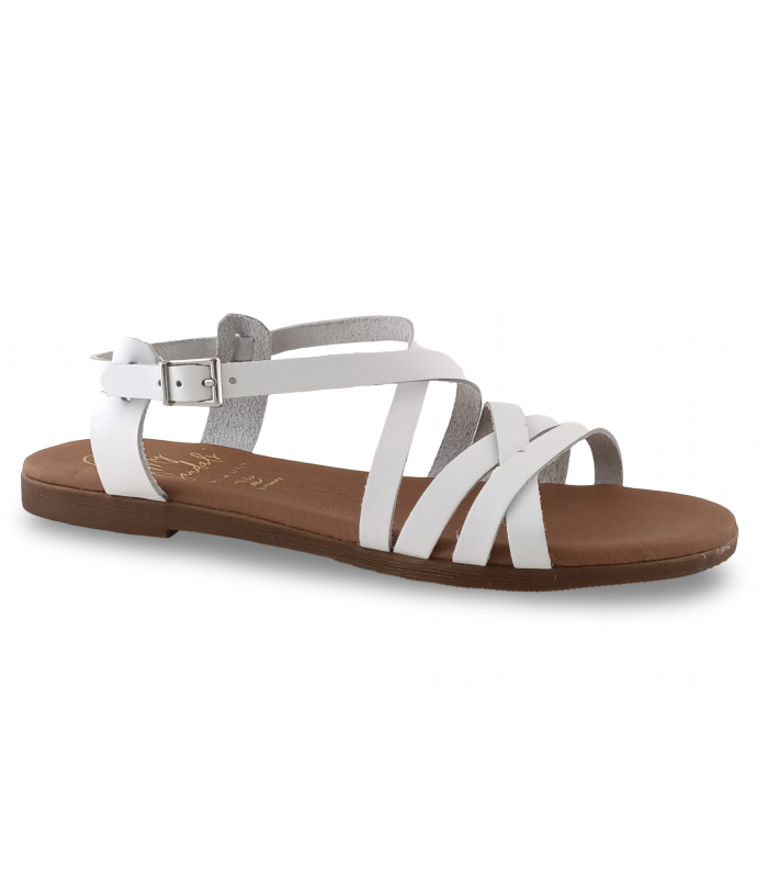Sandalia blanca Oh My Sandals 5555