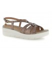 Sandalia bronce con cuña para señora Stonefly 222538 Aqua 3