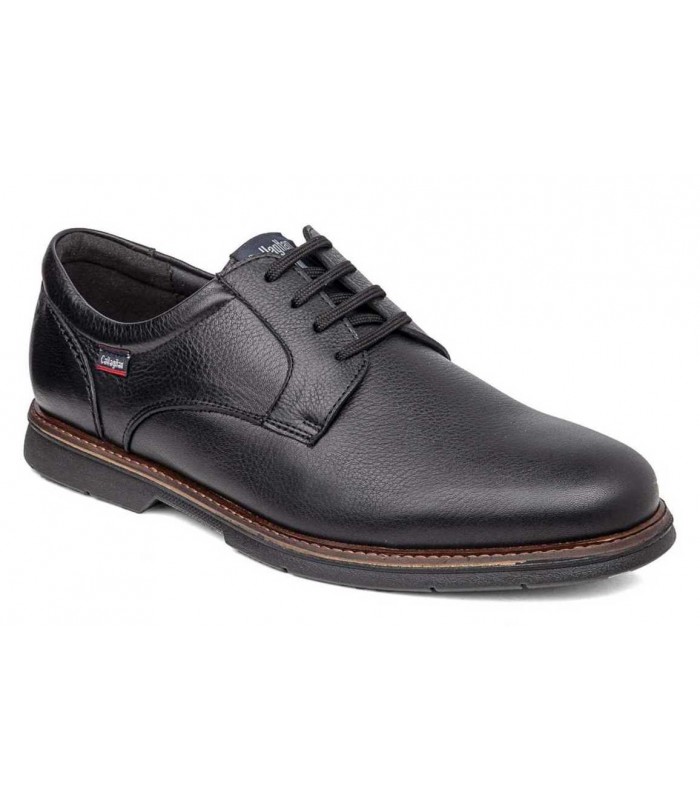 Zapatos blucher negro para caballero Callaghan 46700