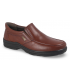 Zapato clásico con elásticos para hombre en cognac Luisetti 20400