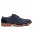 Zapato estilo blucher en color azul marino para caballero XTI 142528