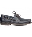 Zapato náutico de corte clásico en color azul para caballero CALLAGHAN 53205