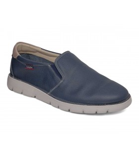 Zapatos de corte clásico estilo mocasín en color azul para caballero CALLAGHAN 57702