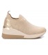 Deportivo estilo calcetín en color beige para señora XTI 143718