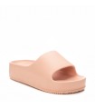 Sandalias con plataforma en color nude para señora XTI 143900