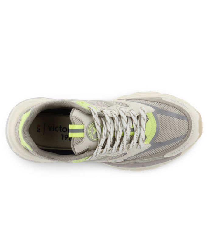 Deportivo en color beige estilo retro para mujer VICTORIA 8809102