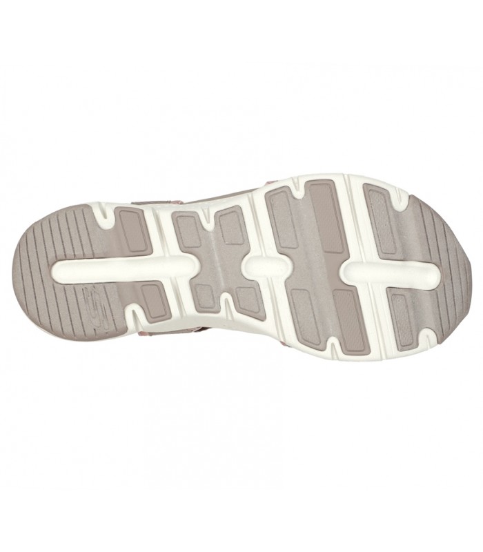 Sandalias con cierre de velcro de color taupe para mujer SKECHERS 119305 ARCH FIT - FRESH BLOOM