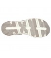 Sandalias con cierre de velcro de color taupe para mujer SKECHERS 119305 ARCH FIT - FRESH BLOOM
