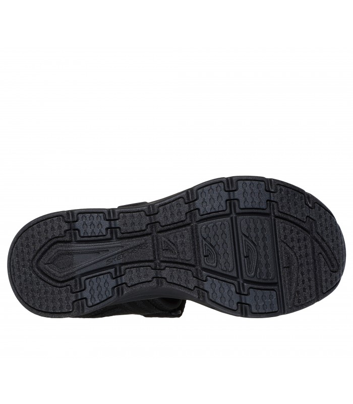 Sandalia negra con plataforma para mujer SKECHERS 119823 DLUX WALKER - ADORED DAYS