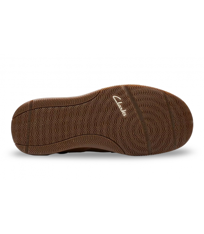 Zapato estilo náutico de color cuero para hombre CLARKS Sailview Lace