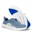 Zapato estilo Wallaby de color celeste para hombre HEYDUDE WALLY HEY2O MESH